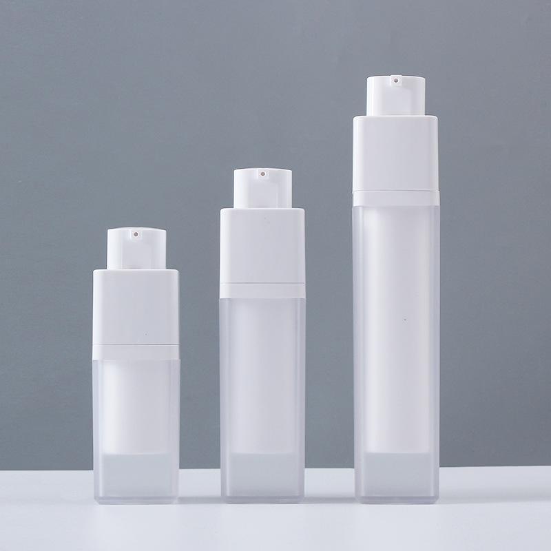 Square Pump Lotion Bottle 5pcs AS PP For Travel and Home Use