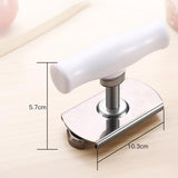 Stainless Steel Jar Opener 1PC Lids Off Tool for Seniors and Weak Hands - Discount Packaging Warehouse