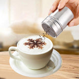 Stainless Steel Seasoning Shaker Bottle 1PC 6.5x8cm Silver - Discount Packaging Warehouse