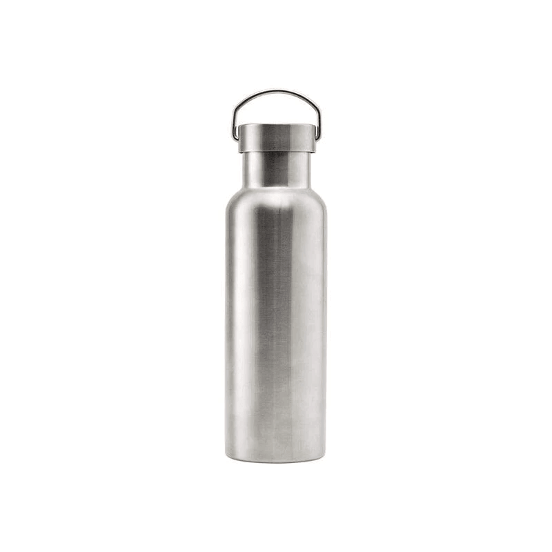 Stainless Steel Water Bottle 1PC 500-1000ml Single Layer Stainless Steel - Discount Packaging Warehouse