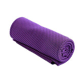 High-performance cooling towel providing instant and long-lasting cooling effect