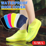 Durable and waterproof shoe covers protecting shoes from rain and mud