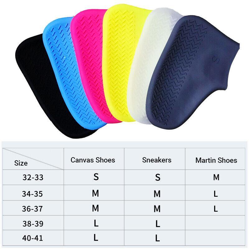 Durable and waterproof shoe covers protecting shoes from rain and mud