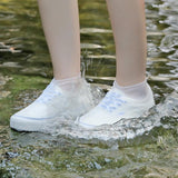 Durable and waterproof shoe covers protecting shoes from rain and mud