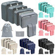 Efficient and stylish luggage organiser with multiple compartments