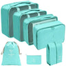 Efficient and stylish luggage organiser with multiple compartments