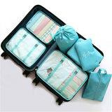 Efficient and stylish luggage organiser with multiple compartments