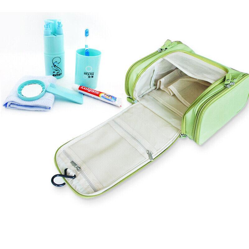 Stylish and spacious travel cosmetic bags in various colours