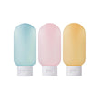 Durable and leak-proof travel bottles for toiletries in assorted colours