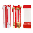 Strawberry Tart Packing Box 10PCS 3Colours Transparent PET Box - Discount Packaging Warehouse