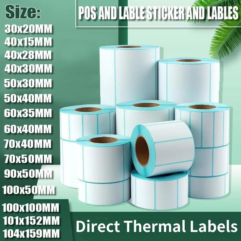 Roll of Thermal Printing Labels ready for use in a busy office setting