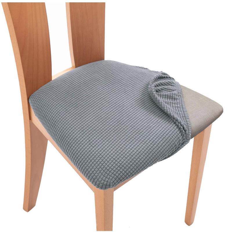 Stretch Chair Seat Cover 1PC 6Colours Removable Washable - Discount Packaging Warehouse