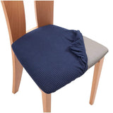 Stretch Chair Seat Cover 1PC 6Colours Removable Washable - Discount Packaging Warehouse