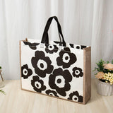 Stylish Non-Woven Tote Bags Durable Spunbond Fabric Reusable Shopping 25pcs