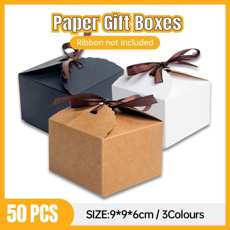 Stylish Paper Gift Box for Bakery and Dessert Presentation