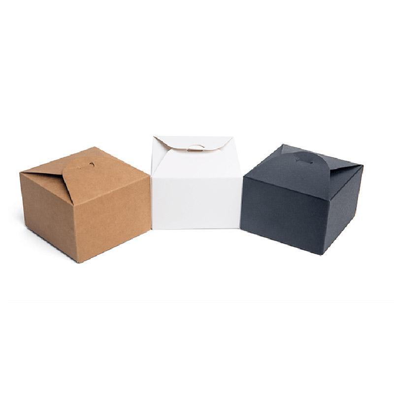 Stylish Paper Gift Box for Bakery and Dessert Presentation