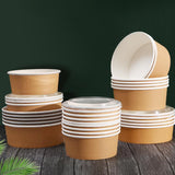 Durable and convenient take away containers for food storage.
