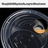 50PCS Disposable Takeout Containers Food Grade Leakproof