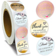 Thank You Stickers for Retail Business 10 rolls Paper Material