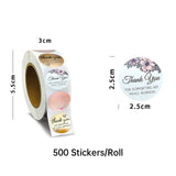 Thank You Stickers for Retail Business 10 rolls Paper Material