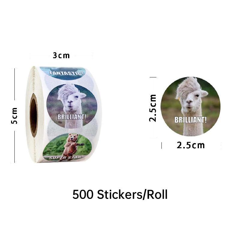 Thank You Stickers for Takeaway Delivery Service 500PCS