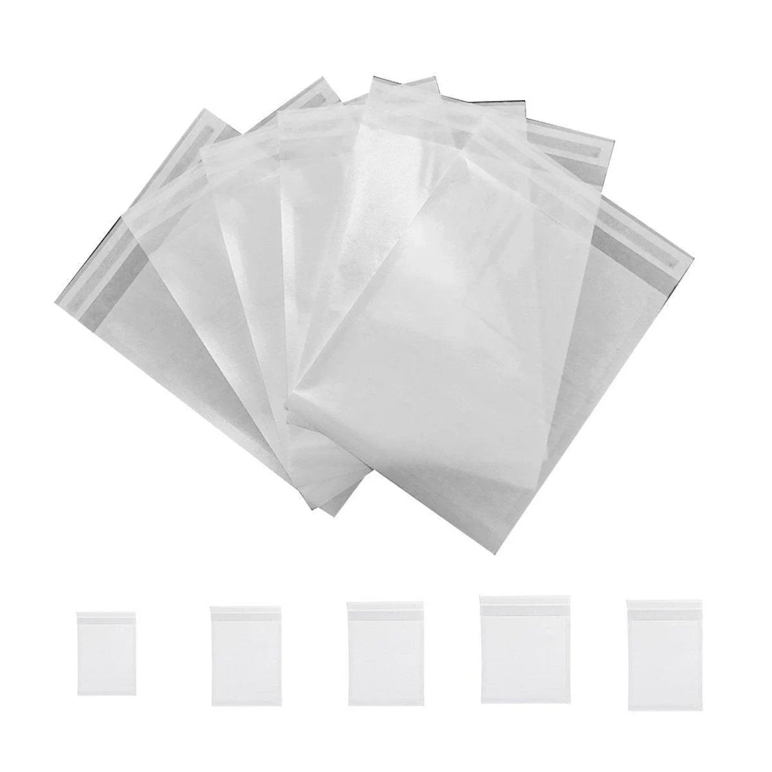 Translucent Paper Bio Based 50PCS Translucent Glassine Paper Bag Eco-Friendly – Discount Packaging ...