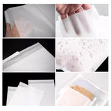 Translucent Glassine Paper Bag 50PCS Eco-Friendly Biodegradable