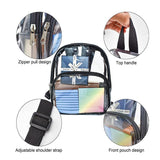 Transparent Backpack Bag 1PC 19x7x22.8cm PVC Clear - Discount Packaging Warehouse