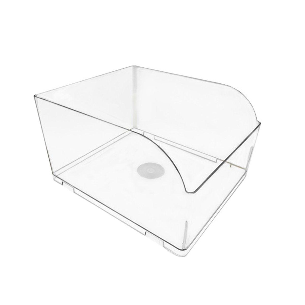 Transparent Plastic Storage Boxes 10pcs Durable Containers for Home and Retail Use