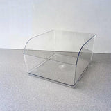 Transparent Plastic Storage Boxes 10pcs Durable Containers for Home and Retail Use