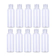 Travel Cosmetic Containers 10PCS 100ML PET Plastic Shampoo Lotion Dispenser - Discount Packaging Warehouse