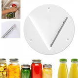 Under Cabinet Jar Opener 1 PC White Multipurpose Lid Gripper Bottle Opener - Discount Packaging Warehouse