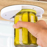 Under Cabinet Jar Opener 1 PC White Multipurpose Lid Gripper Bottle Opener - Discount Packaging Warehouse