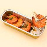 Upgrade Your Food Storage with Our Rectangle Aluminum Foil Box with Plastic Lid