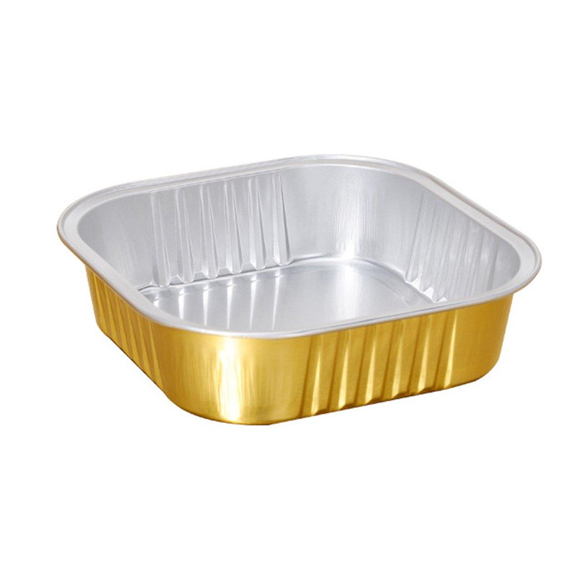 Upgrade Your Food Storage with Our Rectangle Aluminum Foil Box with Plastic Lid