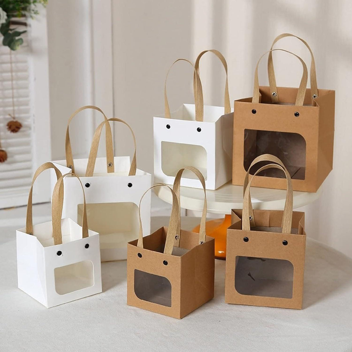 Versatile and Durable Square Paper Bags for All Occasions