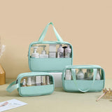 Versatile and Stylish Clear Makeup Bag Set for All Your Needs