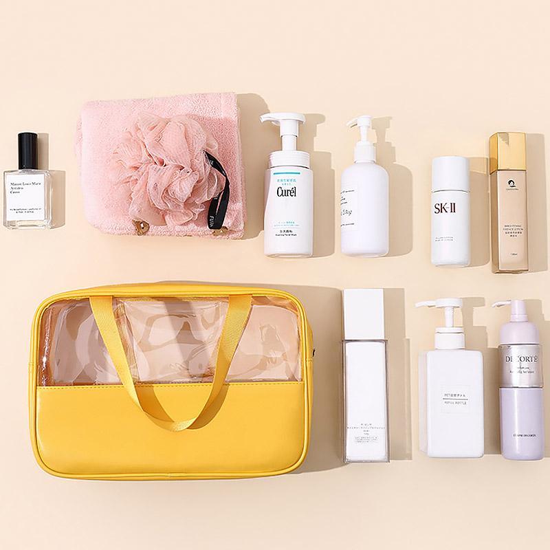 Versatile and Stylish Clear Makeup Bag Set for All Your Needs