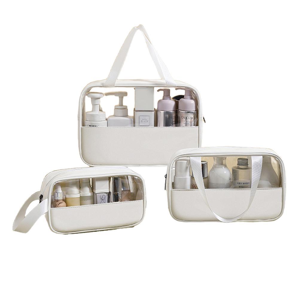 Versatile and Stylish Clear Makeup Bag Set for All Your Needs