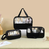 Versatile and Stylish Clear Makeup Bag Set for All Your Needs