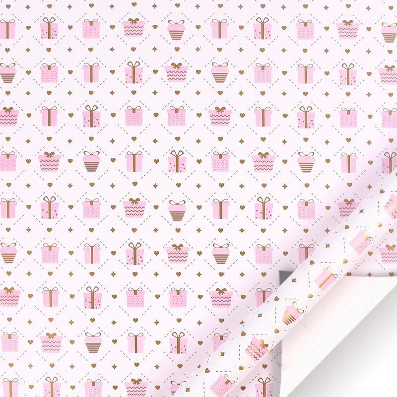 Versatile Wrapping Paper for Valentine's Day and Birthdays