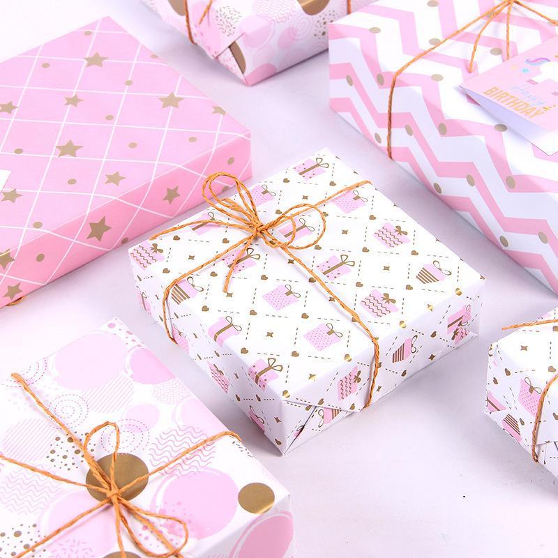 Versatile Wrapping Paper for Valentine's Day and Birthdays