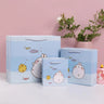 Blue-Bottom-25pcs / 14*15*7cm