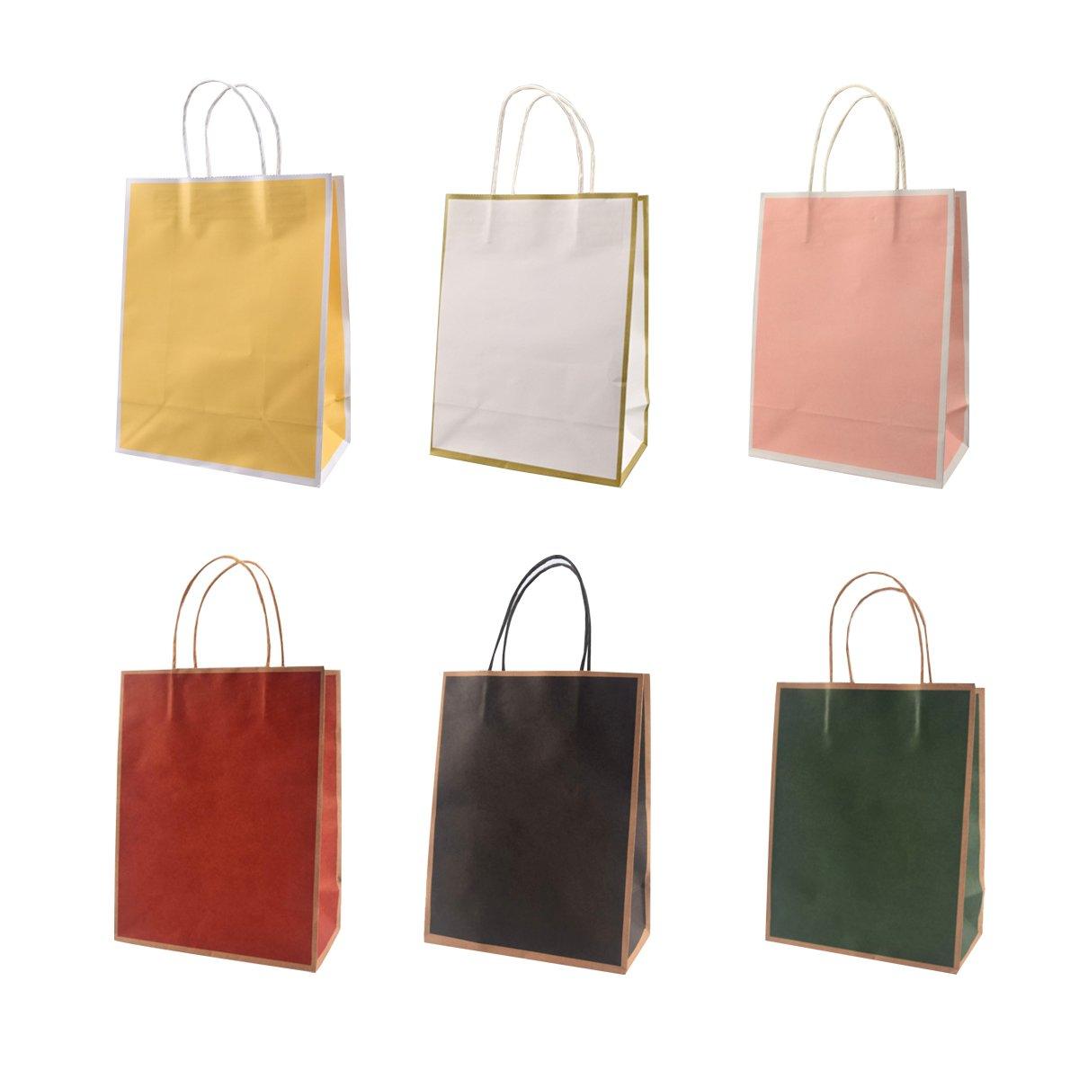 Vibrant Kraft Paper Bags for Stylish and Eco-Friendly Packaging