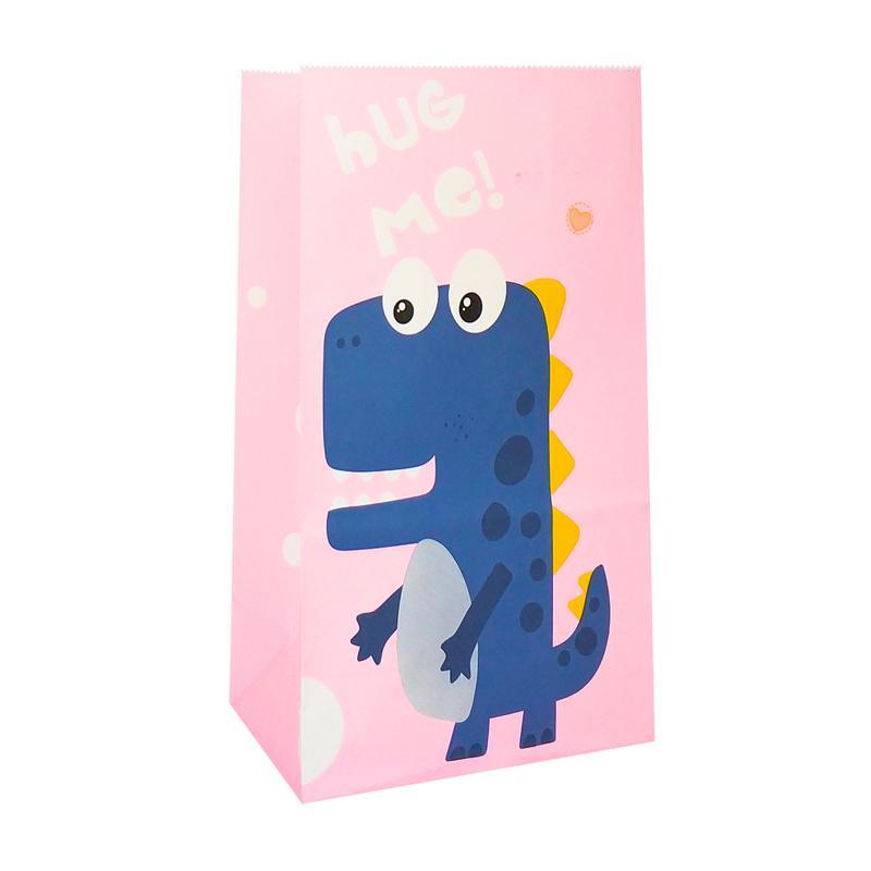 Vibrant Multi-Colour Kraft Paper Gift Bags