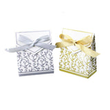 Vine Pattern Gift Boxes 100PCS Coated Paper for Candy Gifts