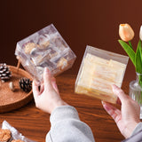 20PCS Clear Snack Pastry Gift Boxes Food Grade Cake Cookie Packaging