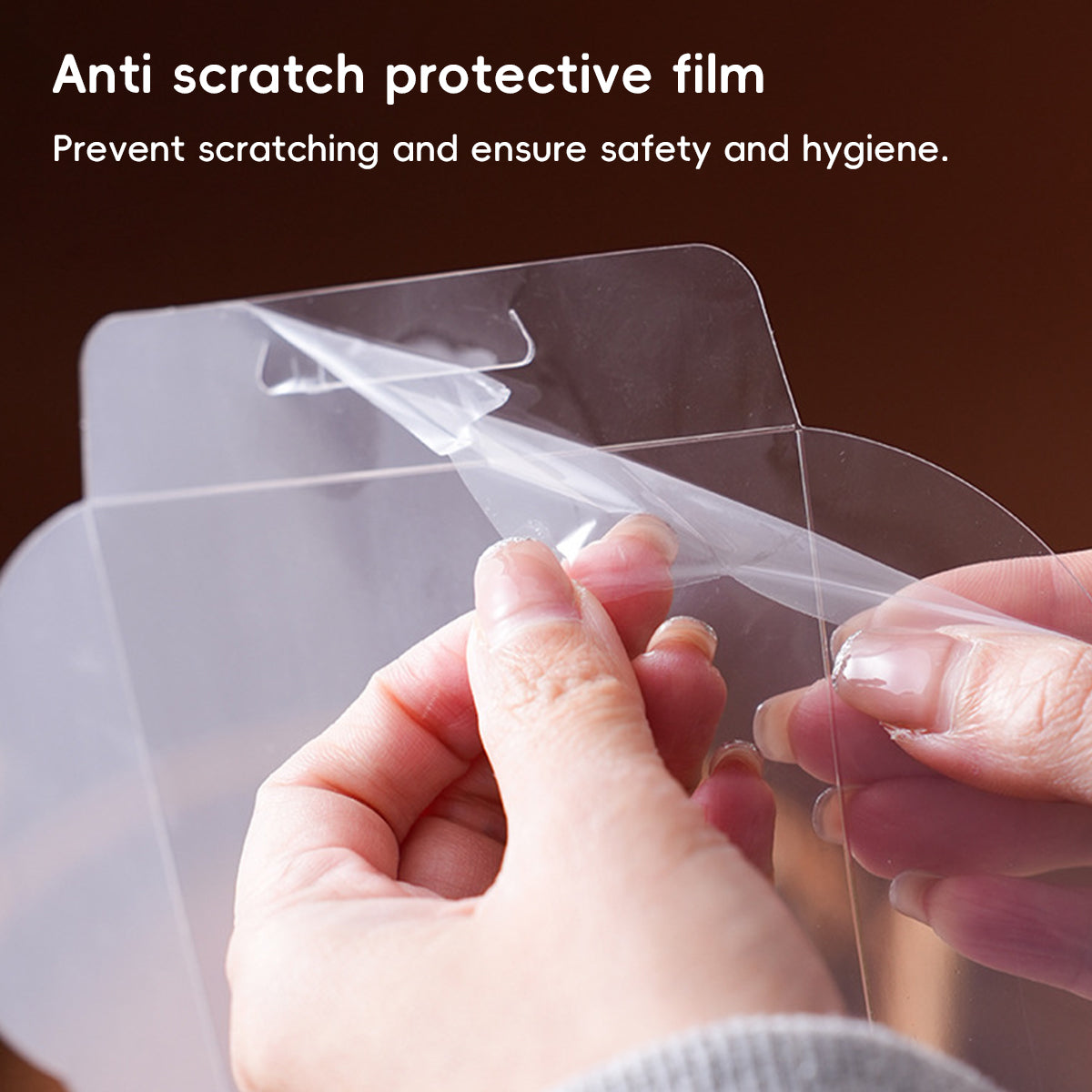 20PCS Clear Snack Pastry Gift Boxes Food Grade Cake Cookie Packaging