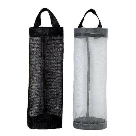 Wall-Mounted Garbage Bag Dispenser 1PC 2Colours Polyester Fiber Home Hanging Holder - Discount Packaging Warehouse
