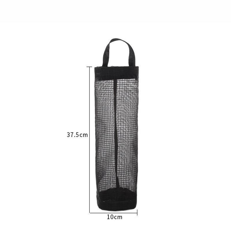 Wall-Mounted Garbage Bag Dispenser 1PC 2Colours Polyester Fiber Home Hanging Holder - Discount Packaging Warehouse